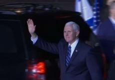 نائب الرئيس الأمريكي يصل إلى إسرائيل