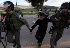 اعتقال طفل في الضفة الغربية - ارشيفية