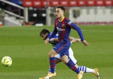 برشلونة يحقق فوزا صعبا على المتصدر ريال سوسيداد