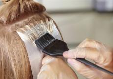 صبغ الشعر لدى النساء - توضيحية