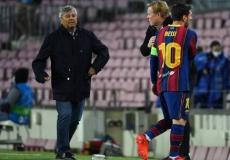 مدرب فريق دينامو كييف وميسي