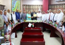 جامعة فلسطين تستقبل وفد من الهيئة العليا لشؤون العشائر