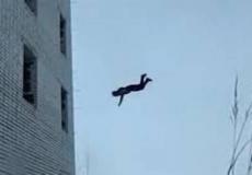 مصرع مواطن سقط من علو  -تعبيرية-