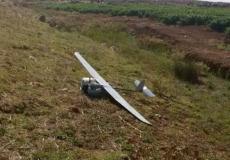 سقوط طائرة إسرائيلية شمال غزة - ارشيفية