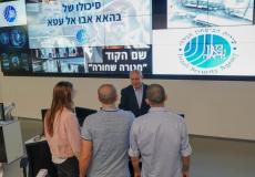 نتنياهو خلال زيارته مركز القيادة والسيطرة التابع لجهاز الأمن العام "الشاباك".jpg