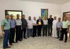 (فدا) يلتقي قيادة حركة حماس