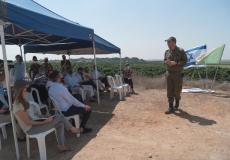 12 سفيرا من الاتحاد الأوروبي قاموا بجولة على حدود غزة