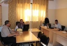 مدير الدائرة الفنية بتعليم الوسطى يبدأ مجموعة زيارات لأقسام المديرية