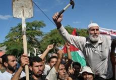 عمال فلسطينيين