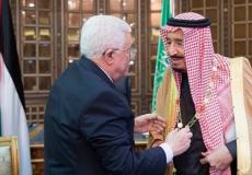 الرئيس محمود عباس والرئيس السعودي
