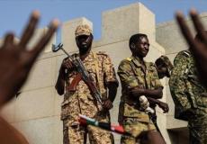 عناصر من المجلس العسكري الانتقالي السوداني