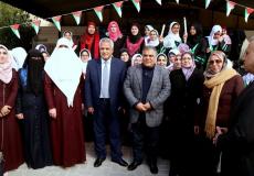 مشاركة مدير تربية وتعليم خانيونس في تكريم طالبات مدرسة عكا الثانوية للبنات