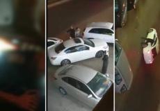 سرقة سيارة موظف مرسول في شارع عام بالسعودية