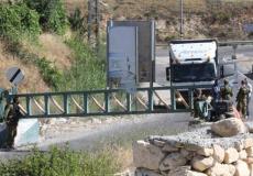 الاحتلال يواصل إغلاق البوابة الحديدية لكفر الديك 