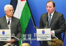 الرئيس عباس ورئيس وزراء السويد - أرشيف