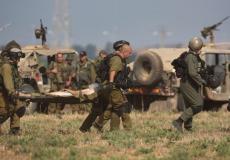 إصابة جندي في جيش الاحتلال الإسرائيلي - أرشيفية -