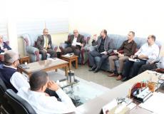 التربية والتعليم في خانيونس تعقد اجتماعًا لمناقشة خطة تحسين الخدمة للجمهور