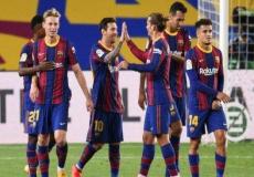 لاعبو فريق برشلونة 