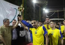 عائلة أبو سلطان تتوج بلقب كأس جامعة فلسطين الرمضانية