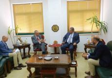 رئيس جامعة القدس يستقبل ممثل الاتحاد الأوروبي في فلسطين