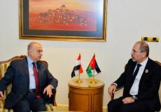 وزير الخارجية العراقي والأردني أيمن الصفدي ارشيفية