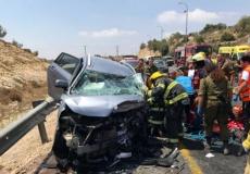 عدد من الإصابات أثر حادث طرق وقع قرب القدس
