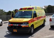 إصابة 12 مواطن أثر حادث طرق قرب صفد