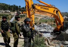  إخطار الاحتلال بهدم مدرسة