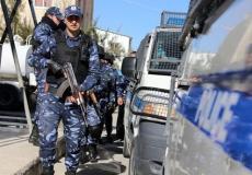 الشرطة الفلسطينية في رام الله