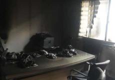 إضرام النيران في مكاتب مجلس حورة بالنقب