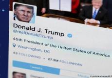 حساب الرئيس الأمريكي دونالد ترامب على تويتر