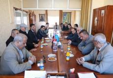 الشعبية بغزة تستقبل وفداً قيادياً من حزب الشعب جاء مهنئاً بانطلاقتها 