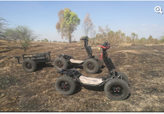 جيش الاحتلال يستخدم مركبات كهربائية على حدود غزة 