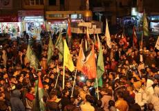 حماس بخانيونس تنظم وقفات احتجاجية ضد قرار ترمب