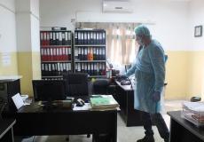 تعقيم مؤسسات في طوباس