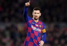 لاعب برشلونة ليونيل ميسي