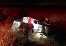 من مكان الحادث على شارع 6