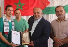 وزارة الداخلية تكرم وفد المستشفى المغربي