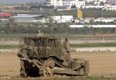 توغل آلية لجيش الاحتلال الإسرائيلي - أرشيفية -