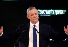 بيني غانتس زعيم حزب أزرق أبيض الإسرائيلي