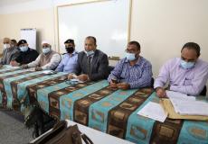 مديرية غرب غزة تناقش الرتيبات النهائية لافتتاح رياض الاطفال 