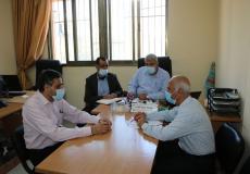 اجتماع مديرية التربية و التعليم ووزارة الصحة بالمحافظة الوسطى