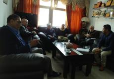 وفد من قيادة الجبهة العربية الفلسطينية يلتقي مفتي القدس