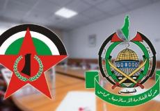 الديمقراطية تلتقي مع حماس