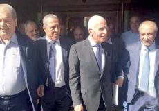 وفد من حركة فتح في زيارة سابقة لمصر