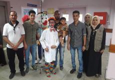 الجبهة الديمقراطية فرع الشيخ رضوان تنظم يوماً ترفيهياً بمستشفى الرنتيسي بغزة   