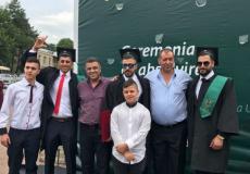 احتفال بتخرج أطباء جدد في مدينة عرابة من رومانيا  