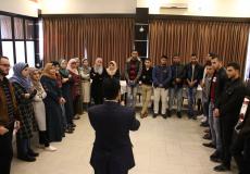 محاضرة بعنوان“الحقوق السياسية والمدنية في النظام الديمقراطي” 