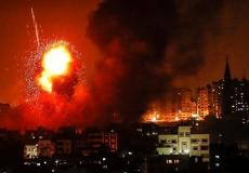 من القصف الإسرائيلي على غزة خلال العدوان الأخير