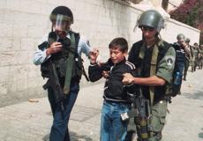 اعتقال الاطفال